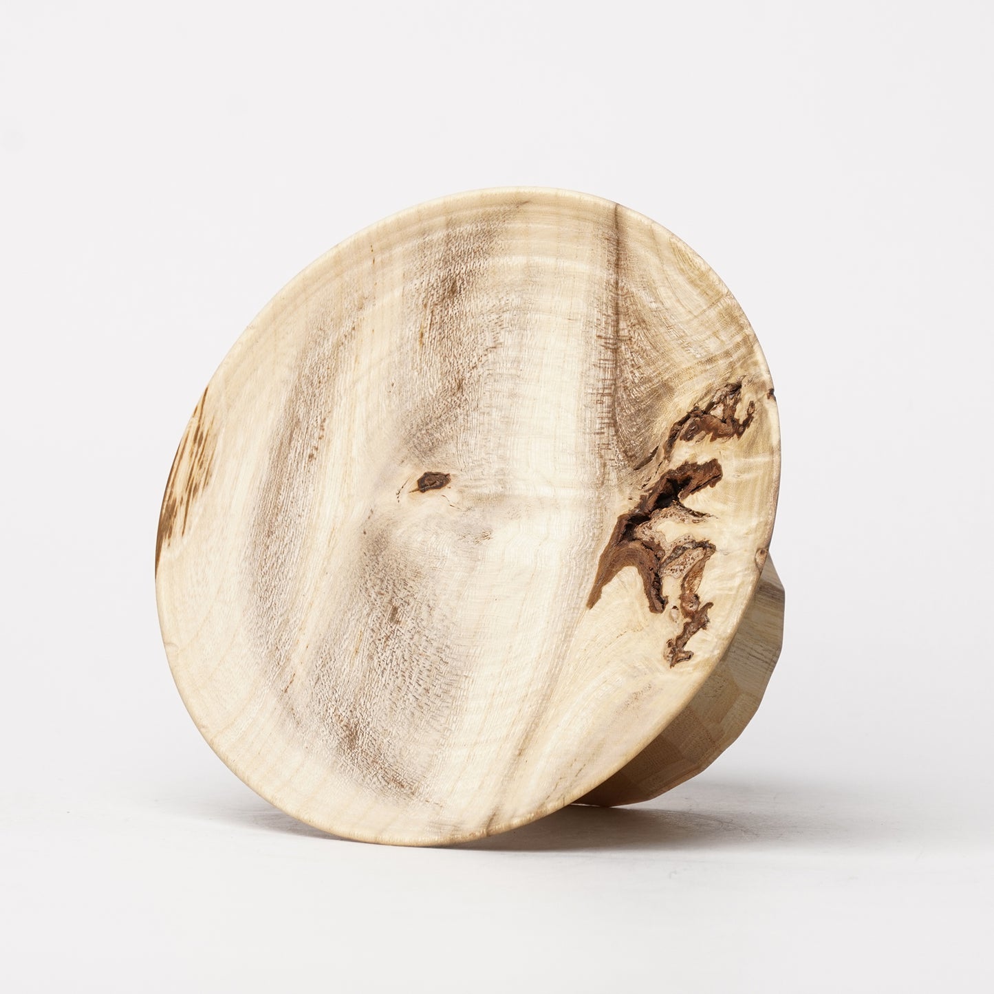 Yuzo Komada Japanese Ilex Wood Koudai Plate