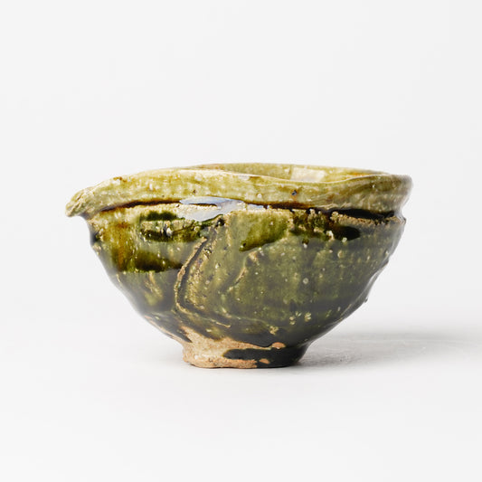 Takuya Kanamoto Oribe Glaze Katakuchi Sake Server