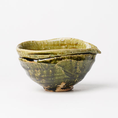Takuya Kanamoto Oribe Glaze Katakuchi Sake Server