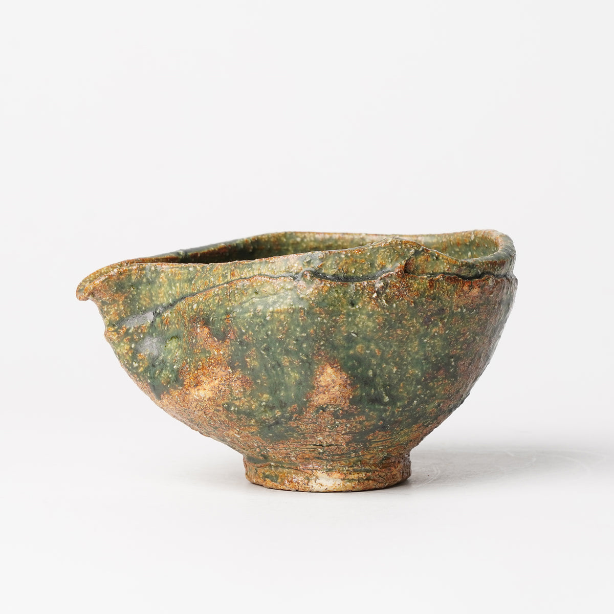 Takuya Kanamoto Oribe Glaze Katakuchi Sake Server