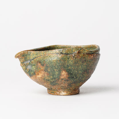 Takuya Kanamoto Oribe Glaze Katakuchi Sake Server
