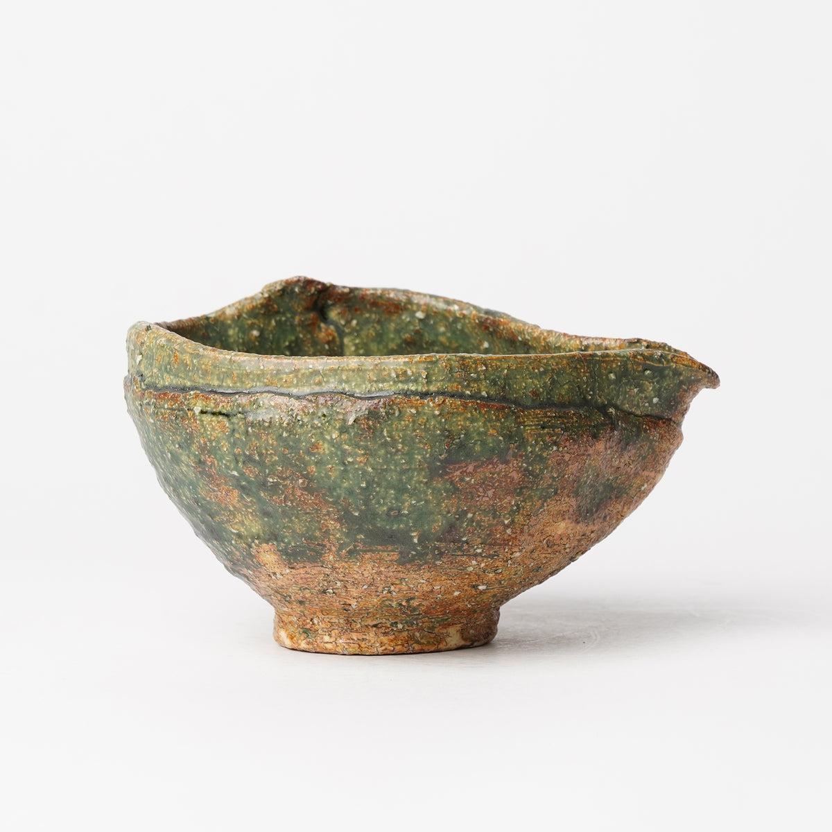 Takuya Kanamoto Oribe Glaze Katakuchi Sake Server