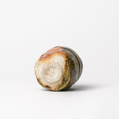 Takuya Kanamoto Oribe Glaze Guinomi Sake Cup
