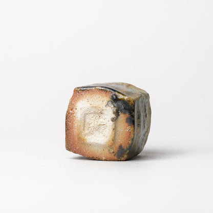Takuya Kanamoto Oribe Glaze Guinomi Sake Cup