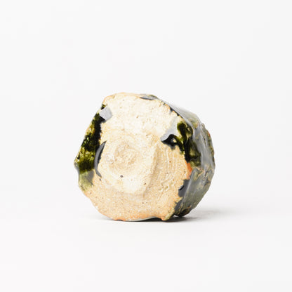 Takuya Kanamoto Oribe Glaze Guinomi Sake Cup