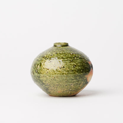 Takuya Kanamoto Oribe Glaze Vase