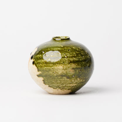 Takuya Kanamoto Oribe Glaze Vase
