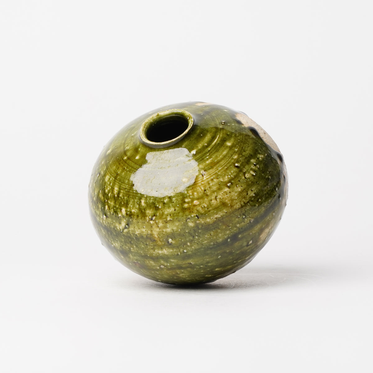 Takuya Kanamoto Oribe Glaze Vase