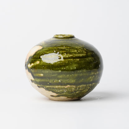 Takuya Kanamoto Oribe Glaze Vase