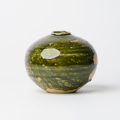 Takuya Kanamoto Oribe Glaze Vase
