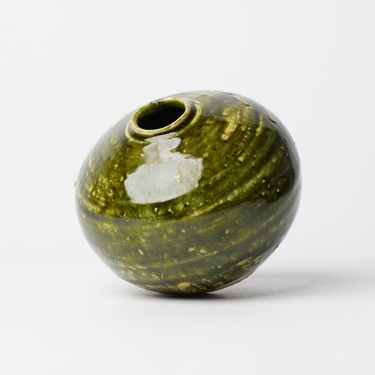 Takuya Kanamoto Oribe Glaze Vase