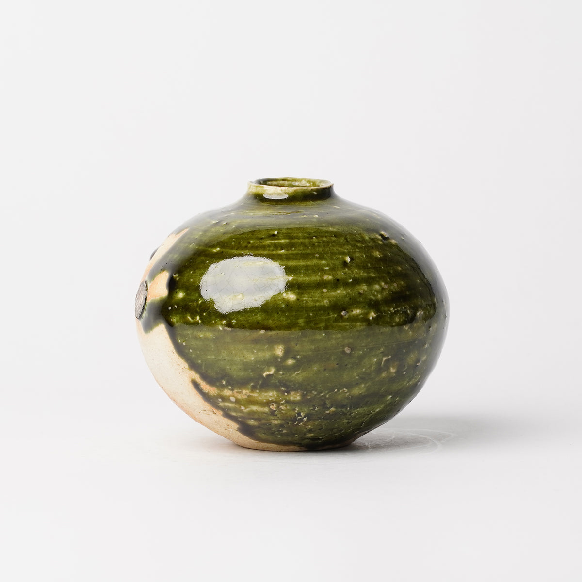 Takuya Kanamoto Oribe Glaze Vase