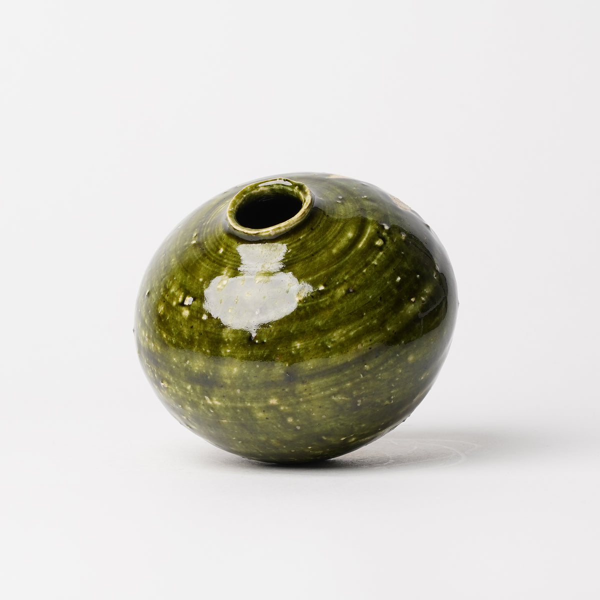 Takuya Kanamoto Oribe Glaze Vase