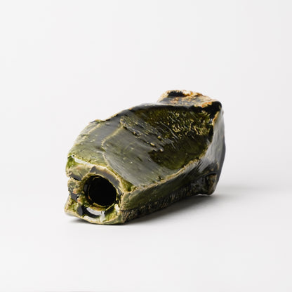 Takuya Kanamoto Oribe Glaze Vase