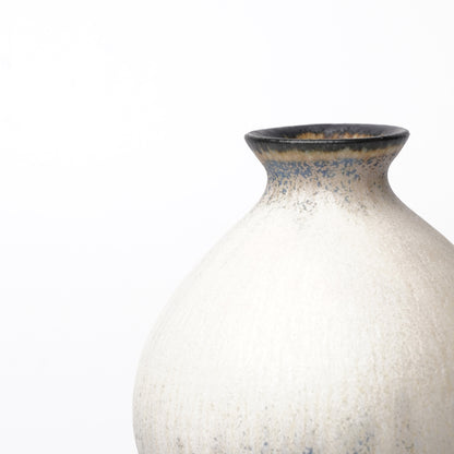 Nobuhito Nakaoka Colored Ash Glaze Tokkuri Sake Saucer