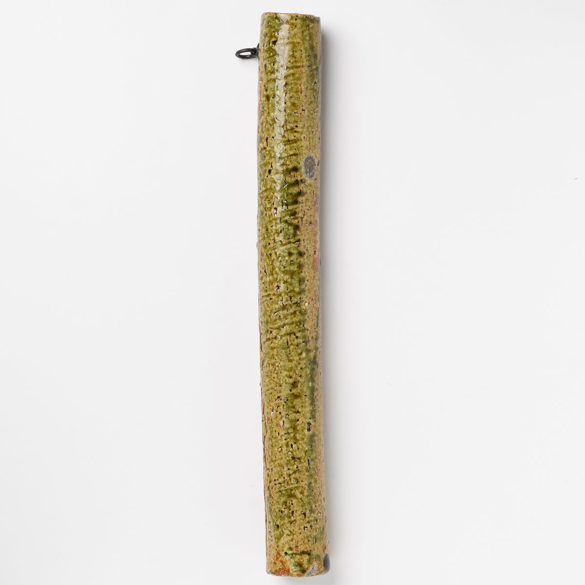Takuya Kanamoto Oribe Glaze Wall Flower Vase