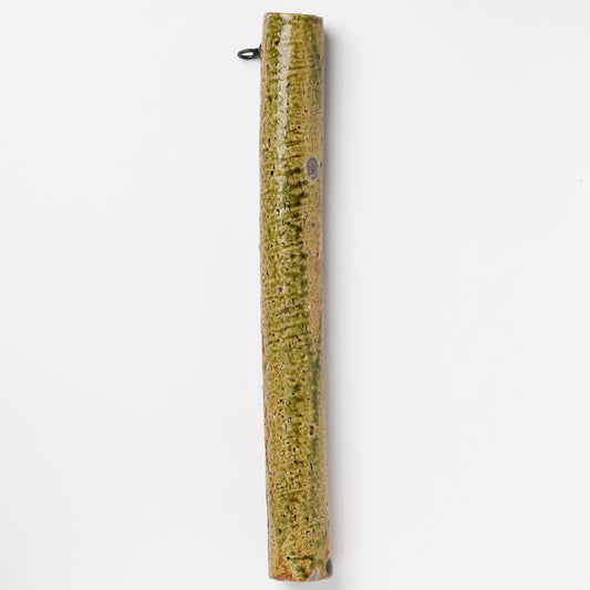 Takuya Kanamoto Oribe Glaze Wall Flower Vase