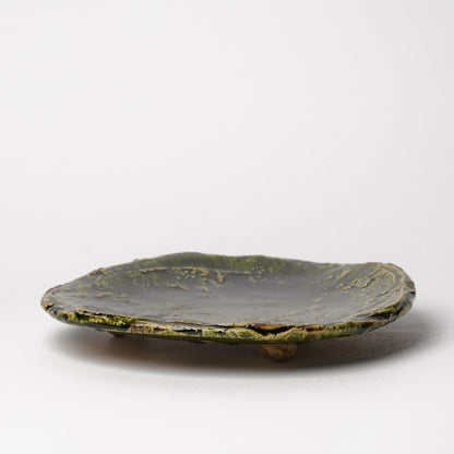 Takuya Kanamoto Oribe Glaze Round Plate