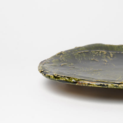 Takuya Kanamoto Oribe Glaze Round Plate
