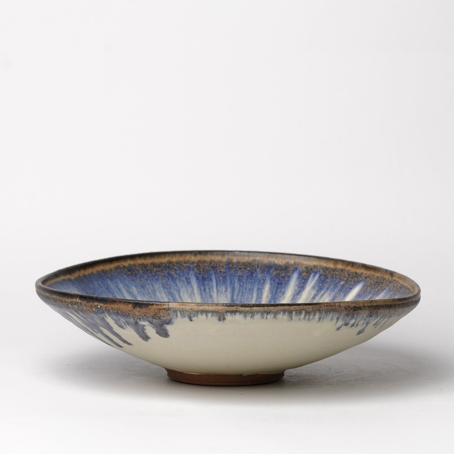 Nobuhito Nakaoka Colored Ash Glaze Large Bowl