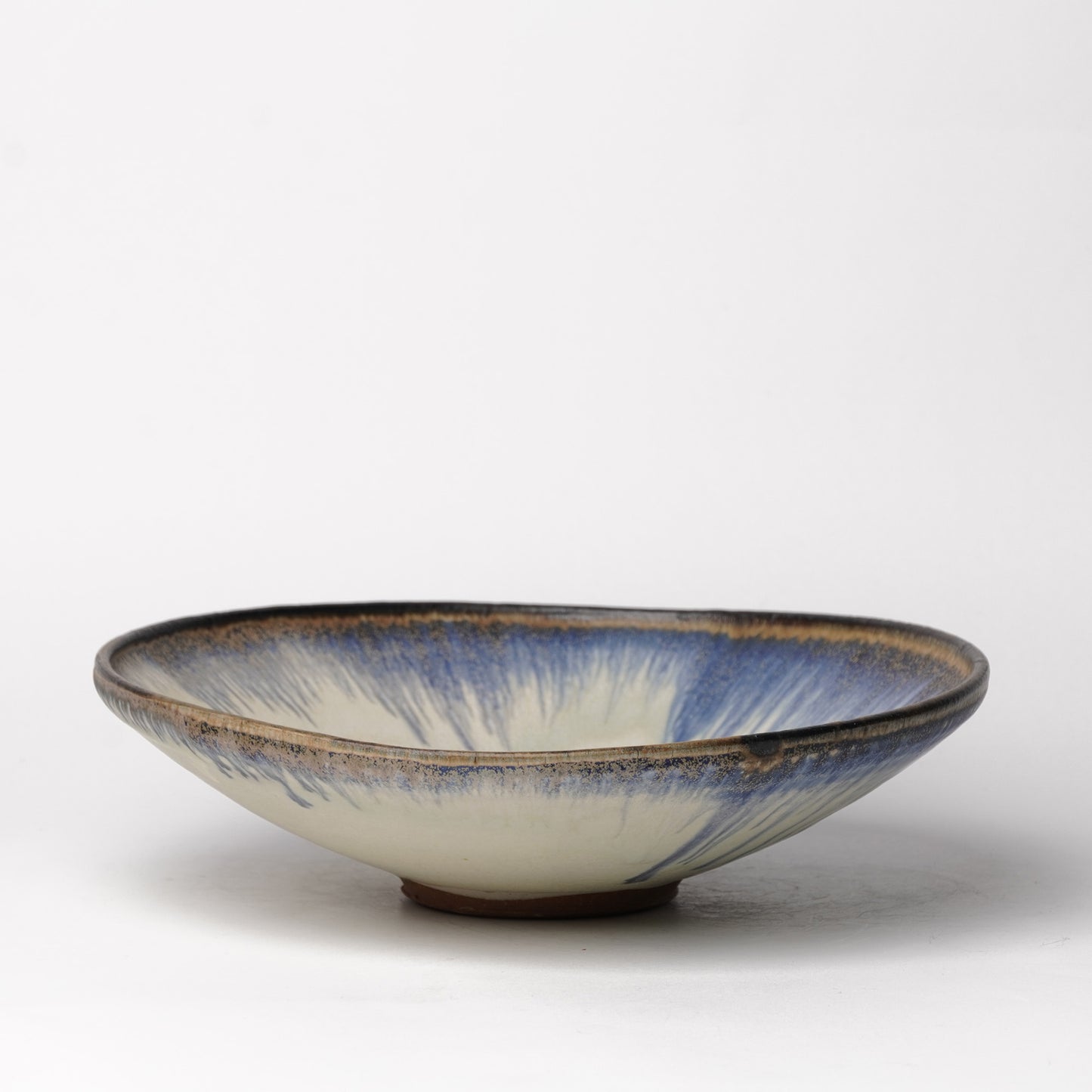 Nobuhito Nakaoka Colored Ash Glaze Large Bowl