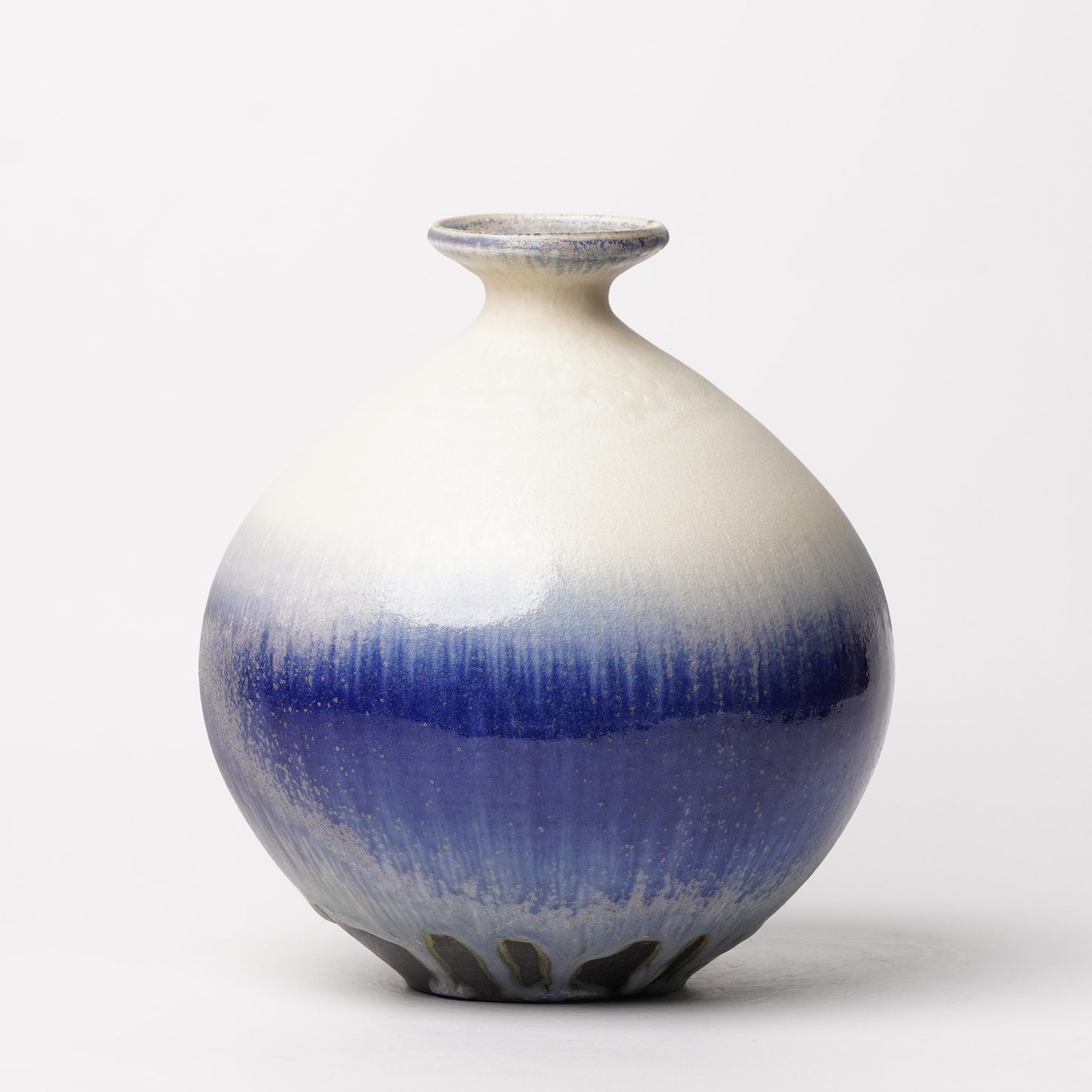 Nobuhito Nakaoka Colored Ash Glaze Vase