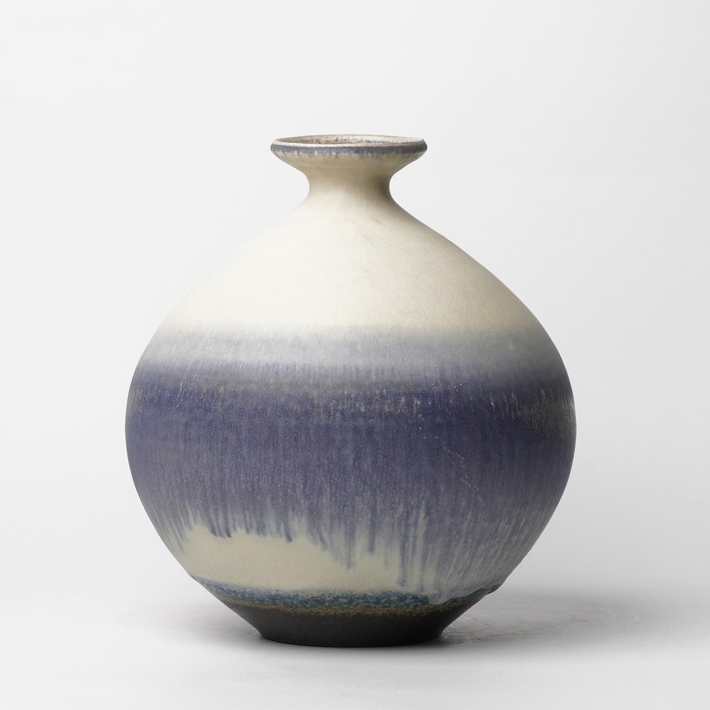 Nobuhito Nakaoka Colored Ash Glaze Vase