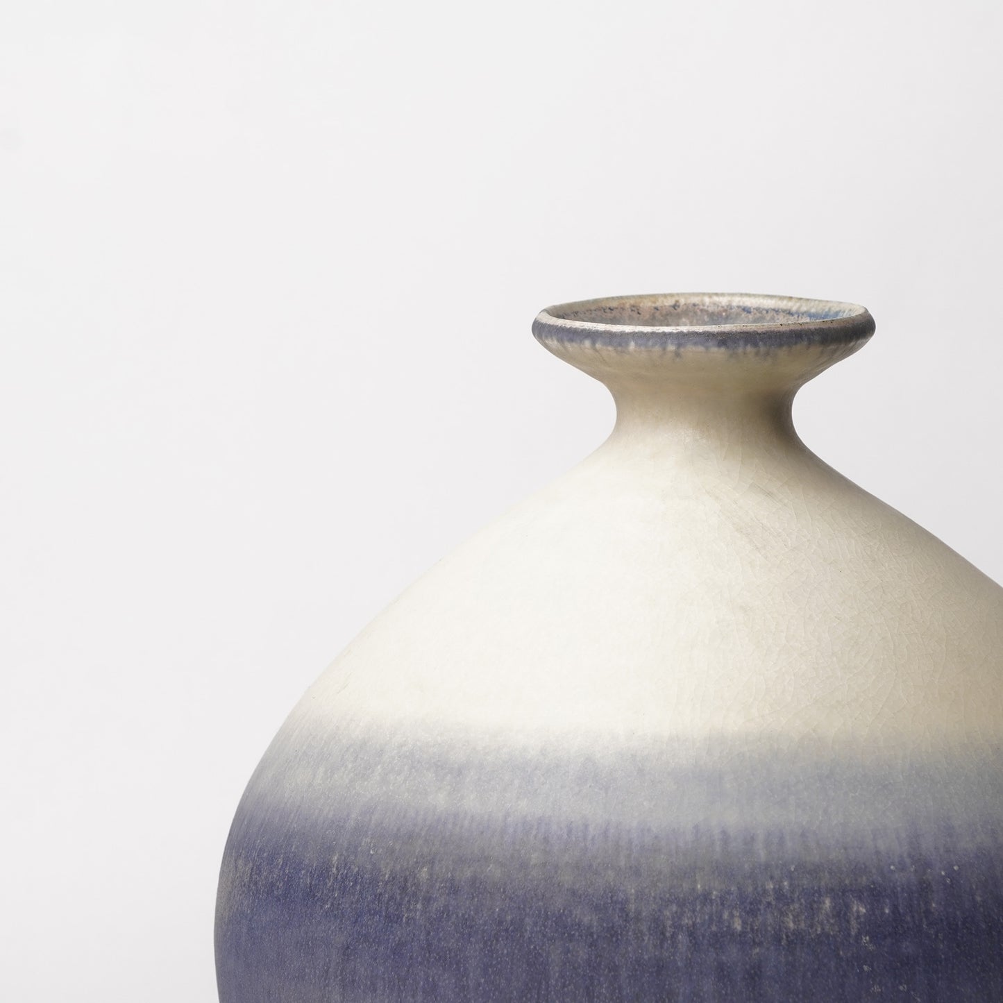 Nobuhito Nakaoka Colored Ash Glaze Vase