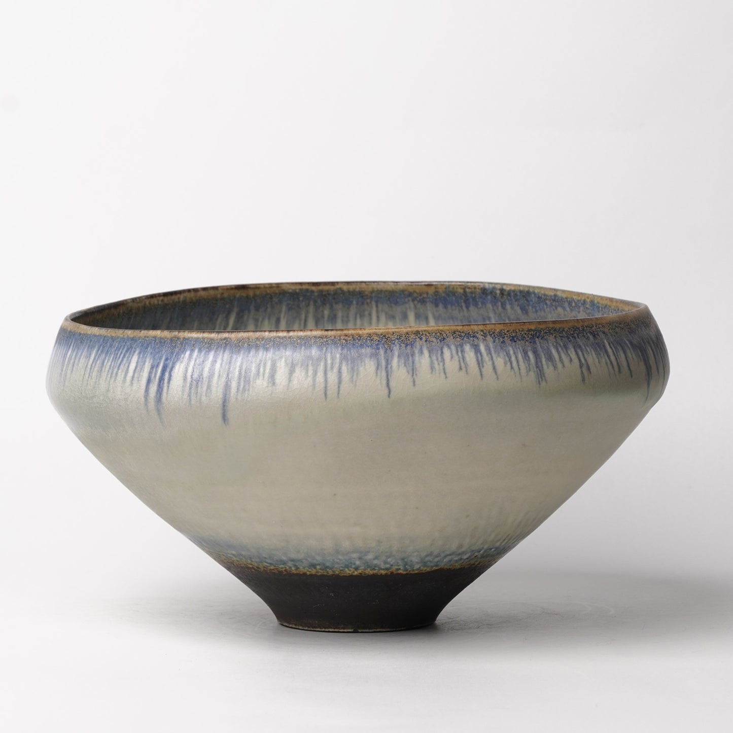 Nobuhito Nakaoka Colored Ash Glaze Large Bowl