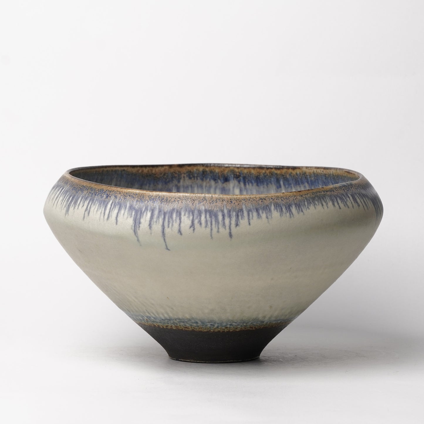 Nobuhito Nakaoka Colored Ash Glaze Large Bowl