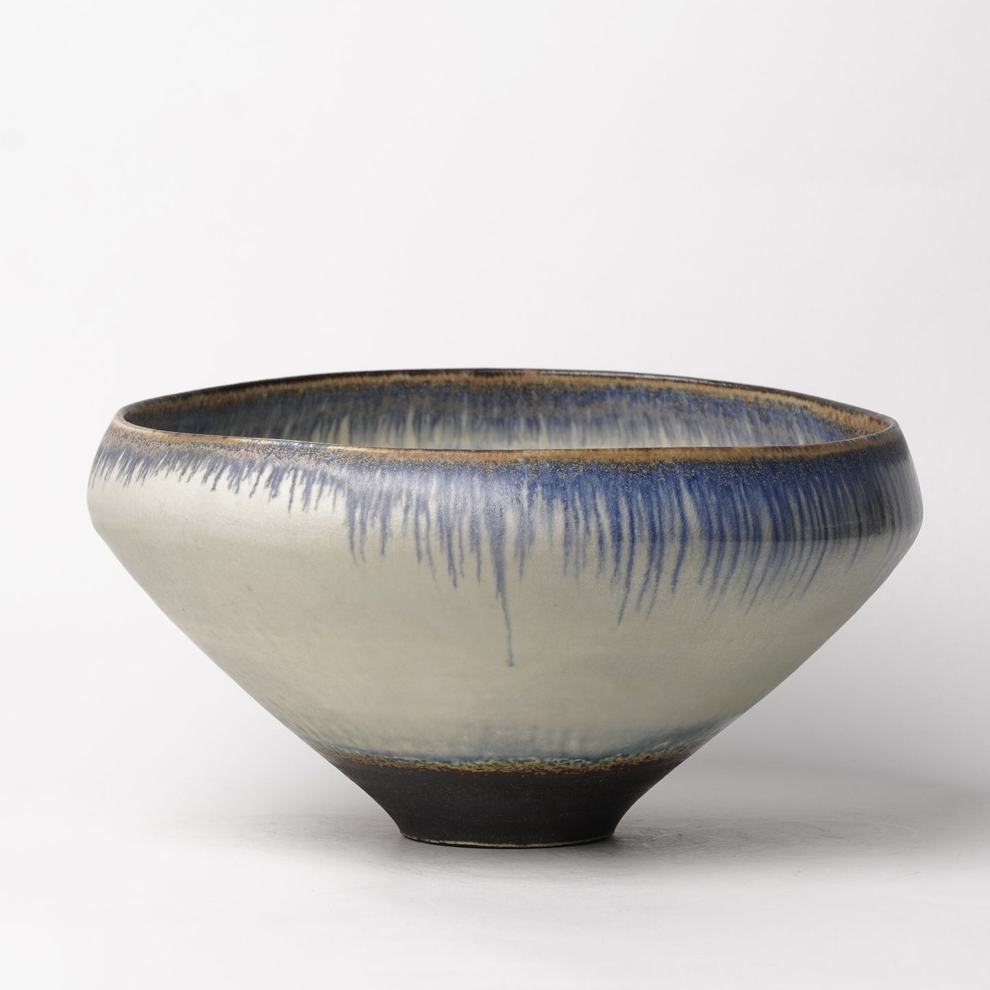Nobuhito Nakaoka Colored Ash Glaze Large Bowl