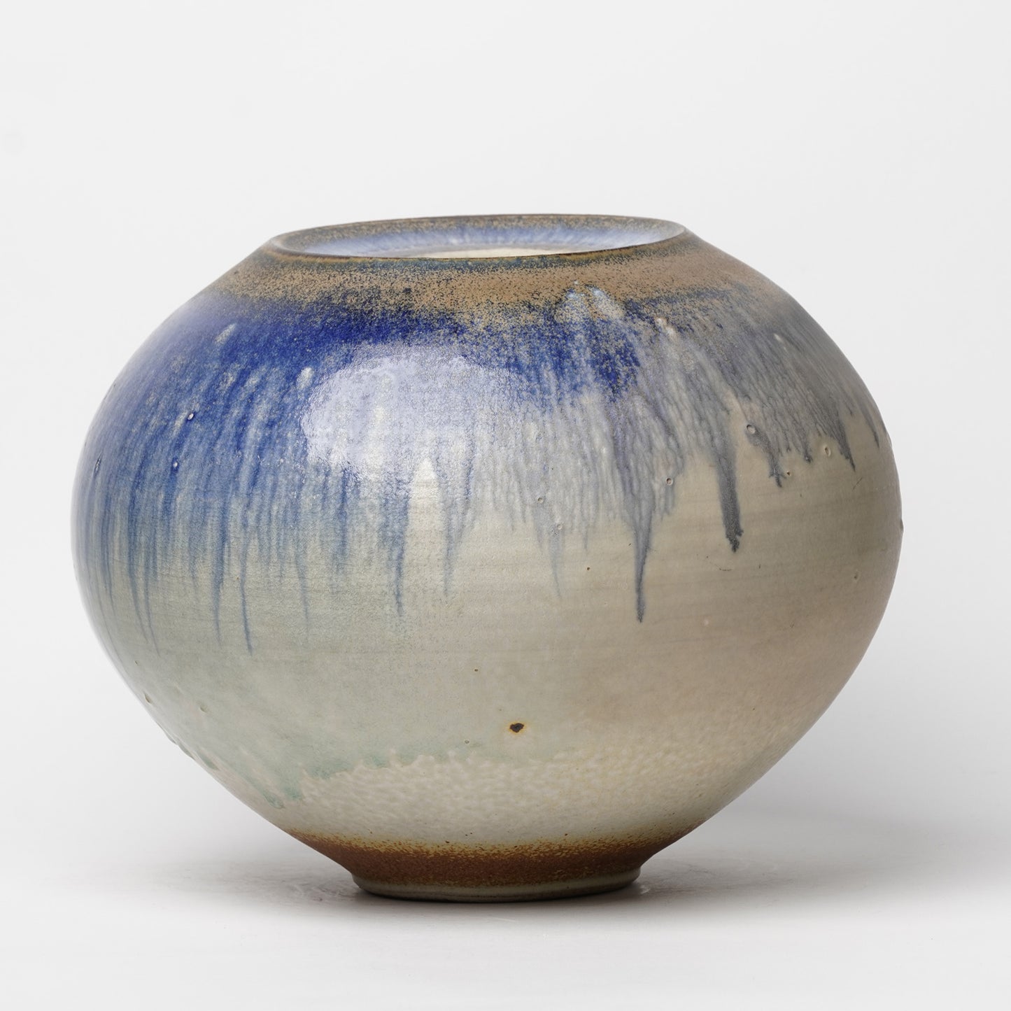 Nobuhito Nakaoka Colored Ash Glaze Vase