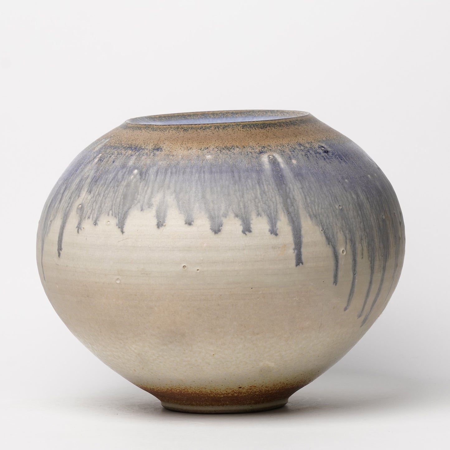Nobuhito Nakaoka Colored Ash Glaze Vase