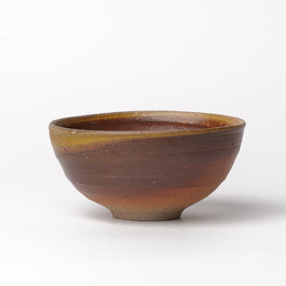 Ichiro Mori Rice Bowl Bizen Woodfired Matcha