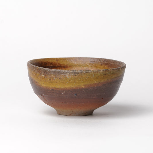 Ichiro Mori Rice Bowl Bizen Woodfired Matcha