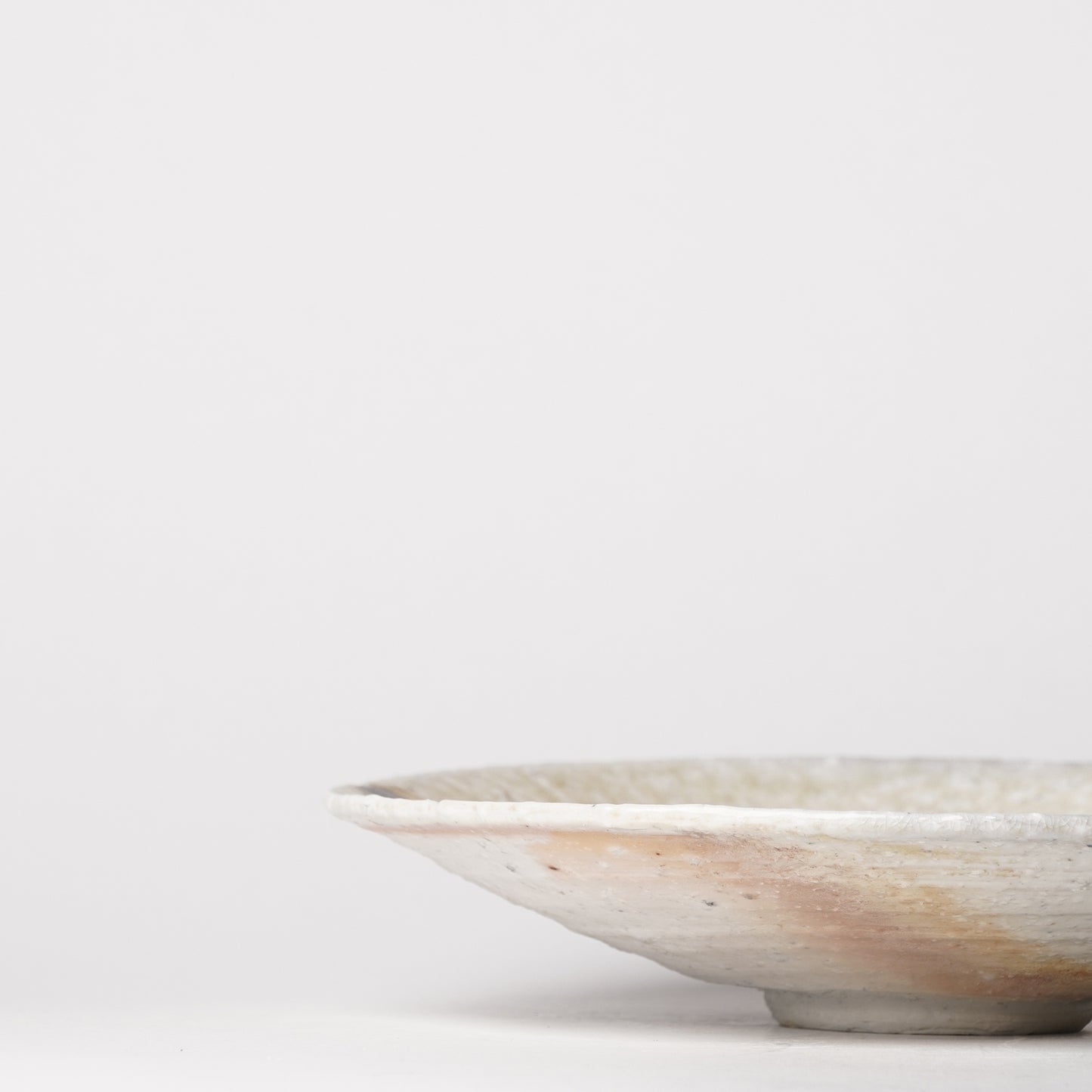 Shikamaru Takeshita Shallow Bowl Porcelain Wood Fired