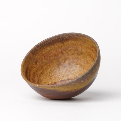 Ichiro Mori Rice Bowl Bizen Woodfired Matcha