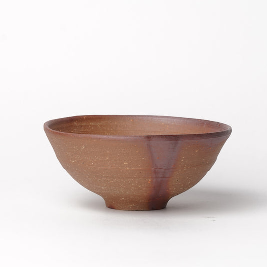 Ichiro Mori Rice Bowl Bizen Woodfired Matcha
