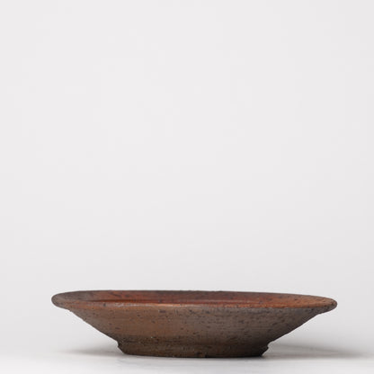 Shikamaru Takeshita Plate Nanban Yakishime Wood Fired
