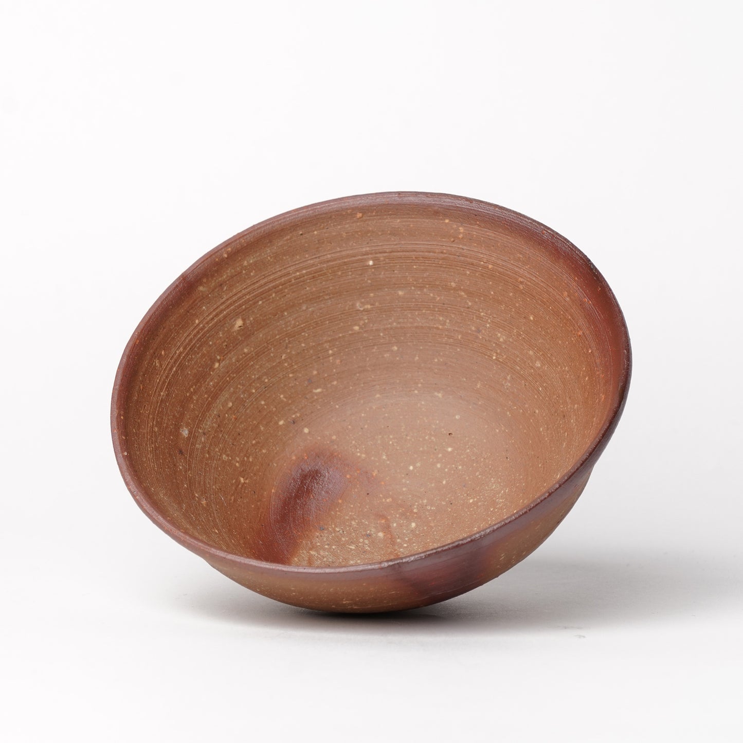 Ichiro Mori Rice Bowl Bizen Woodfired Matcha