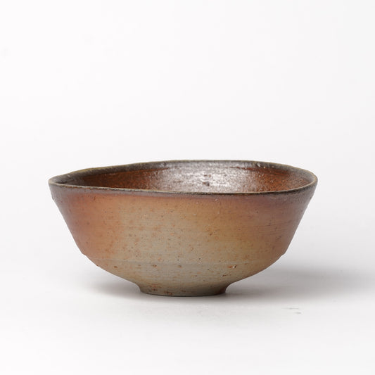 Ichiro Mori Rice Bowl Bizen Woodfired Matcha