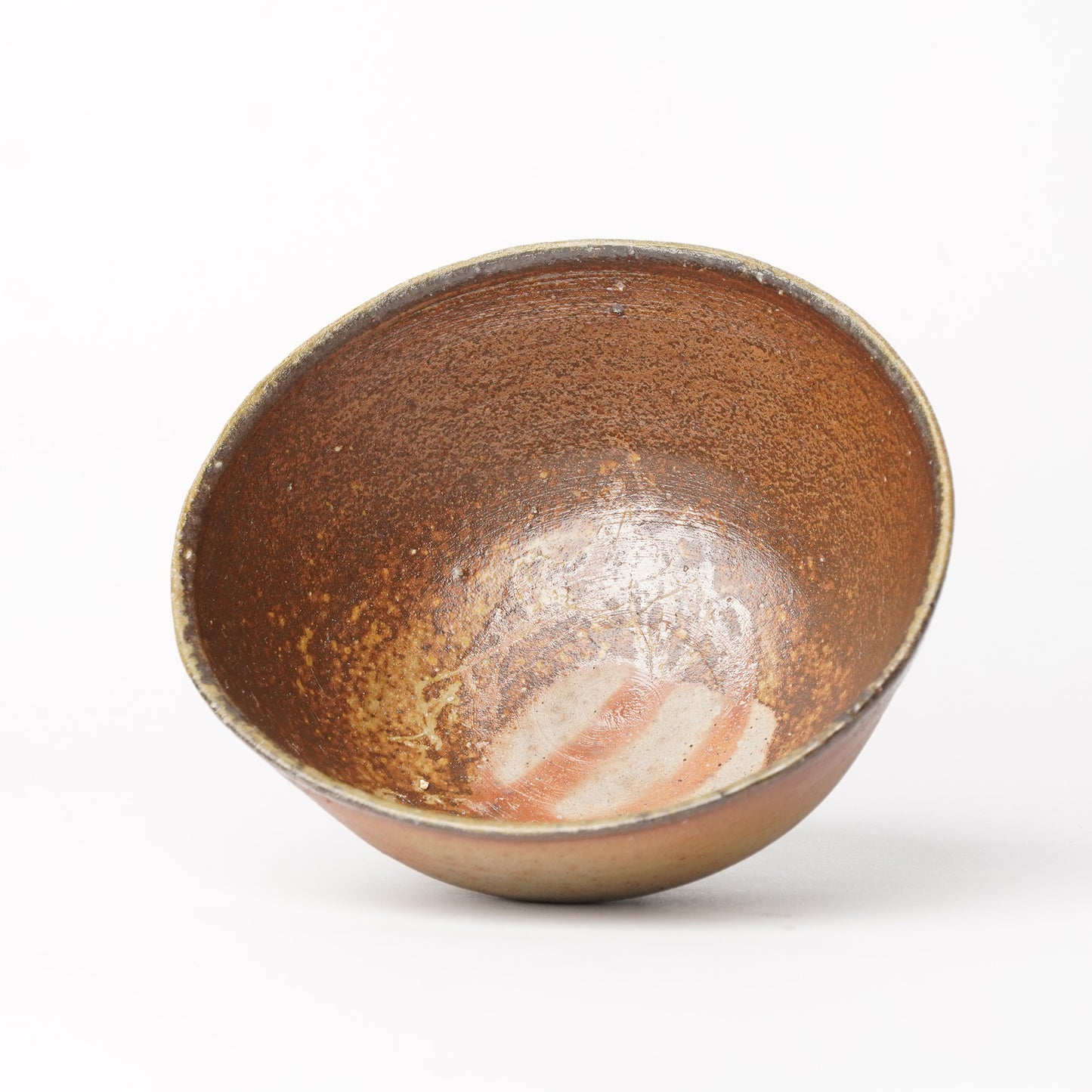 Ichiro Mori Rice Bowl Bizen Woodfired Matcha