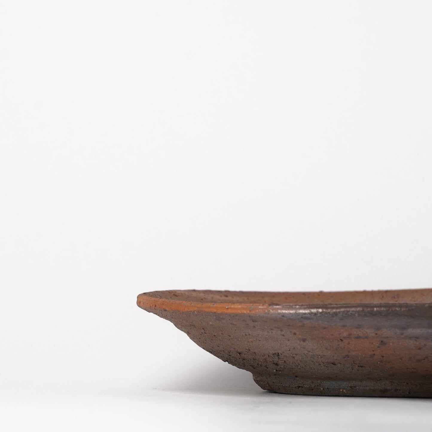 Shikamaru Takeshita Plate Nanban Yakishime Wood Fired
