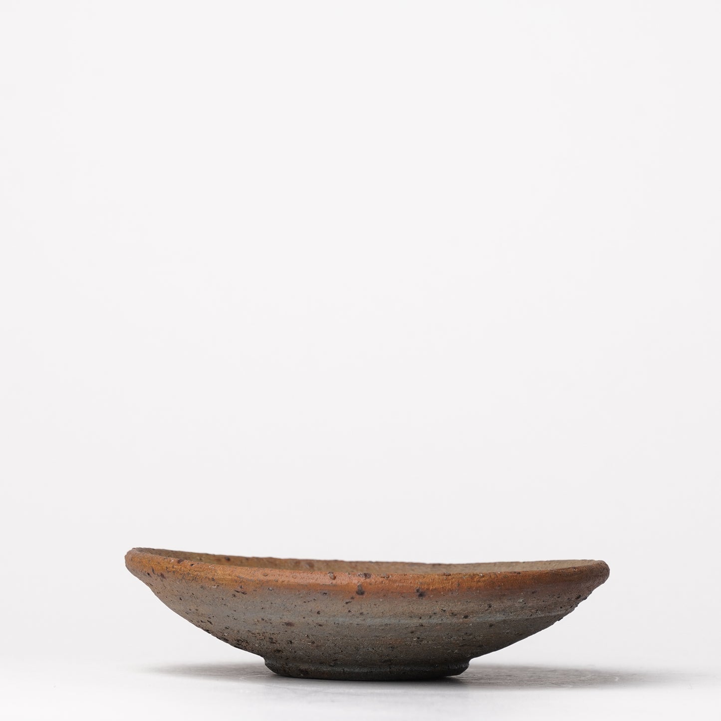 Shikamaru Takeshita Small Plate Nanban Yakishime Wood Fired
