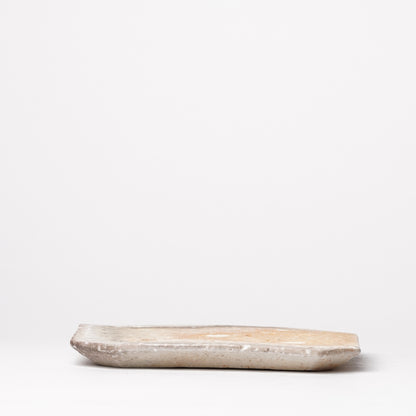 Shikamaru Takeshita Plate Porcelain Wood Fired