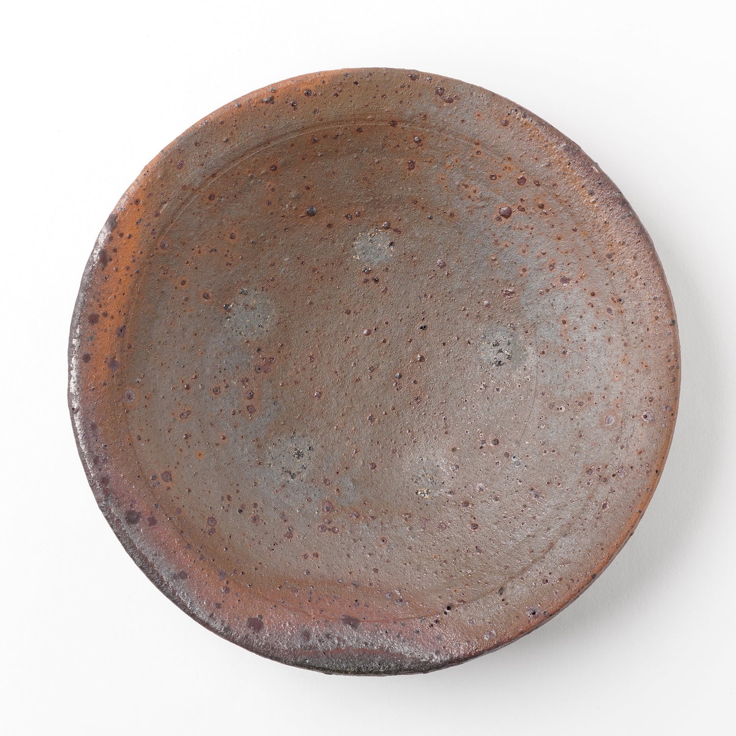 Shikamaru Takeshita Plate Nanban Yakishime Wood Fired