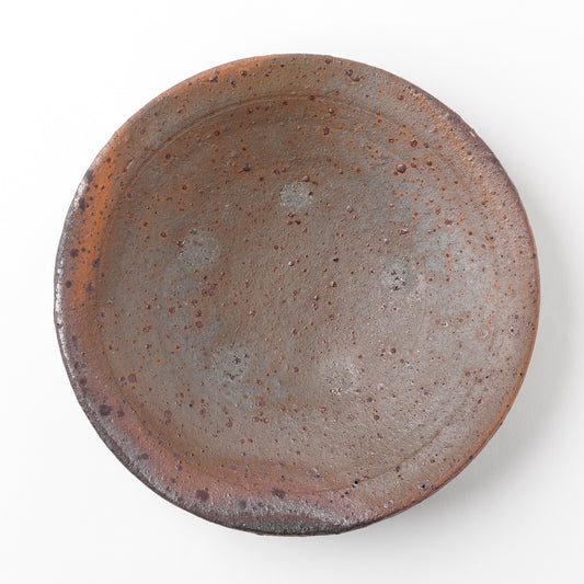 Shikamaru Takeshita Plate Nanban Yakishime Wood Fired