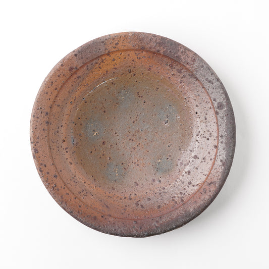 Shikamaru Takeshita Plate Nanban Yakishime Wood Fired