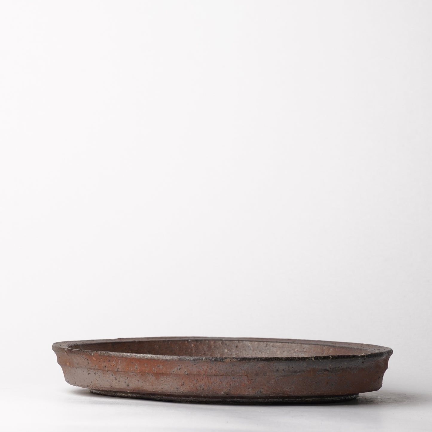 Shikamaru Takeshita Edge Plate Nanban Yakishime Wood Fired