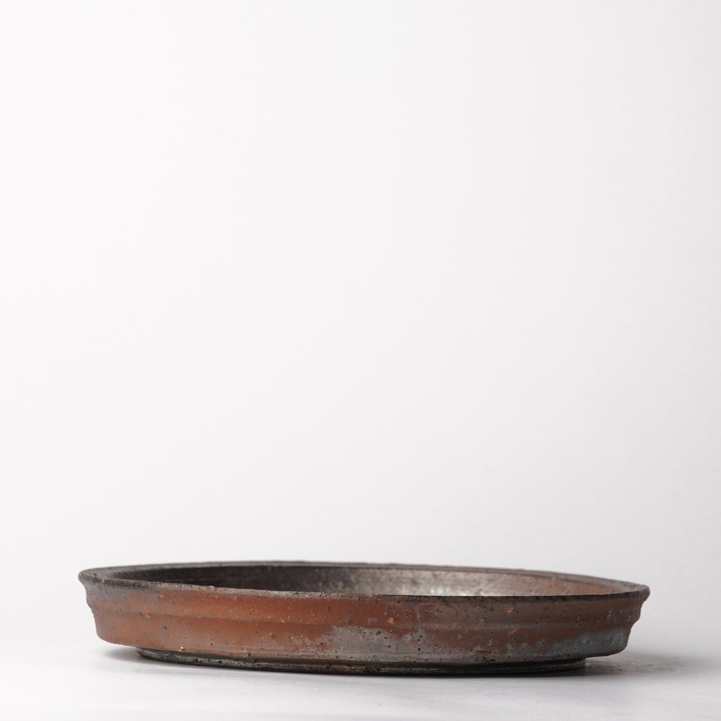 Shikamaru Takeshita Edge Plate Nanban Yakishime Wood Fired